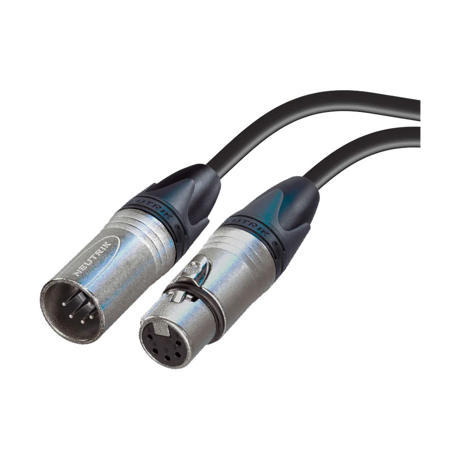 DMX Cables with Neutrik 5-Pole XLR Connectors