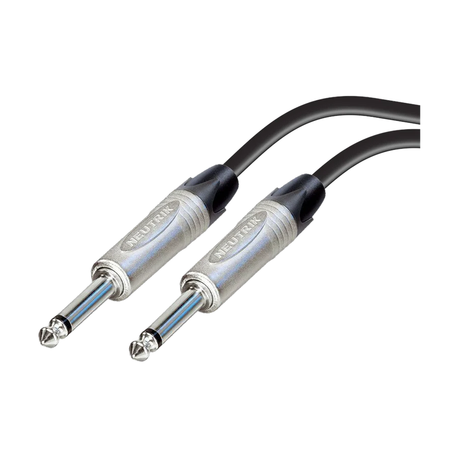 Single-Conductor Instrument Cables with Neutrik Jack Connectors
